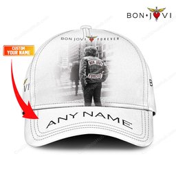 Bon Jovi Forever Tour 2026 Design Cap V1