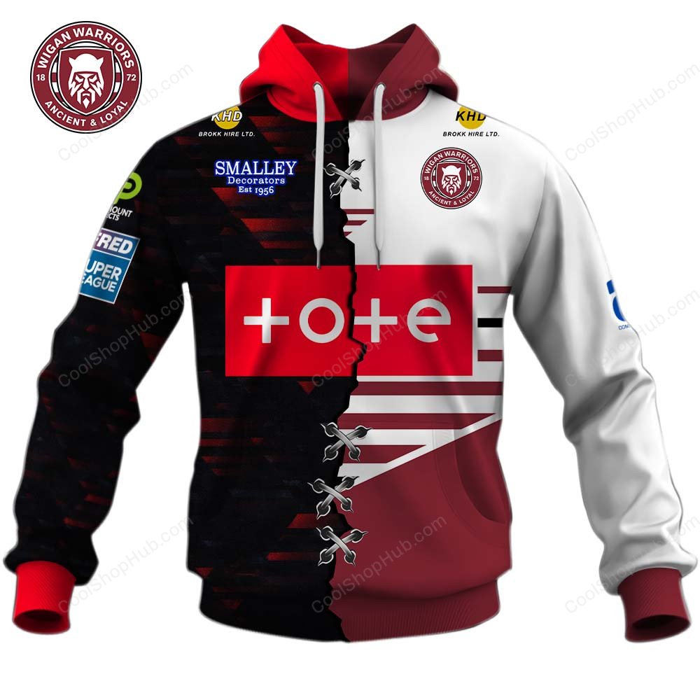 Wigan Warriors Super League 2026 Home Mix Away Jersey Style Shirts