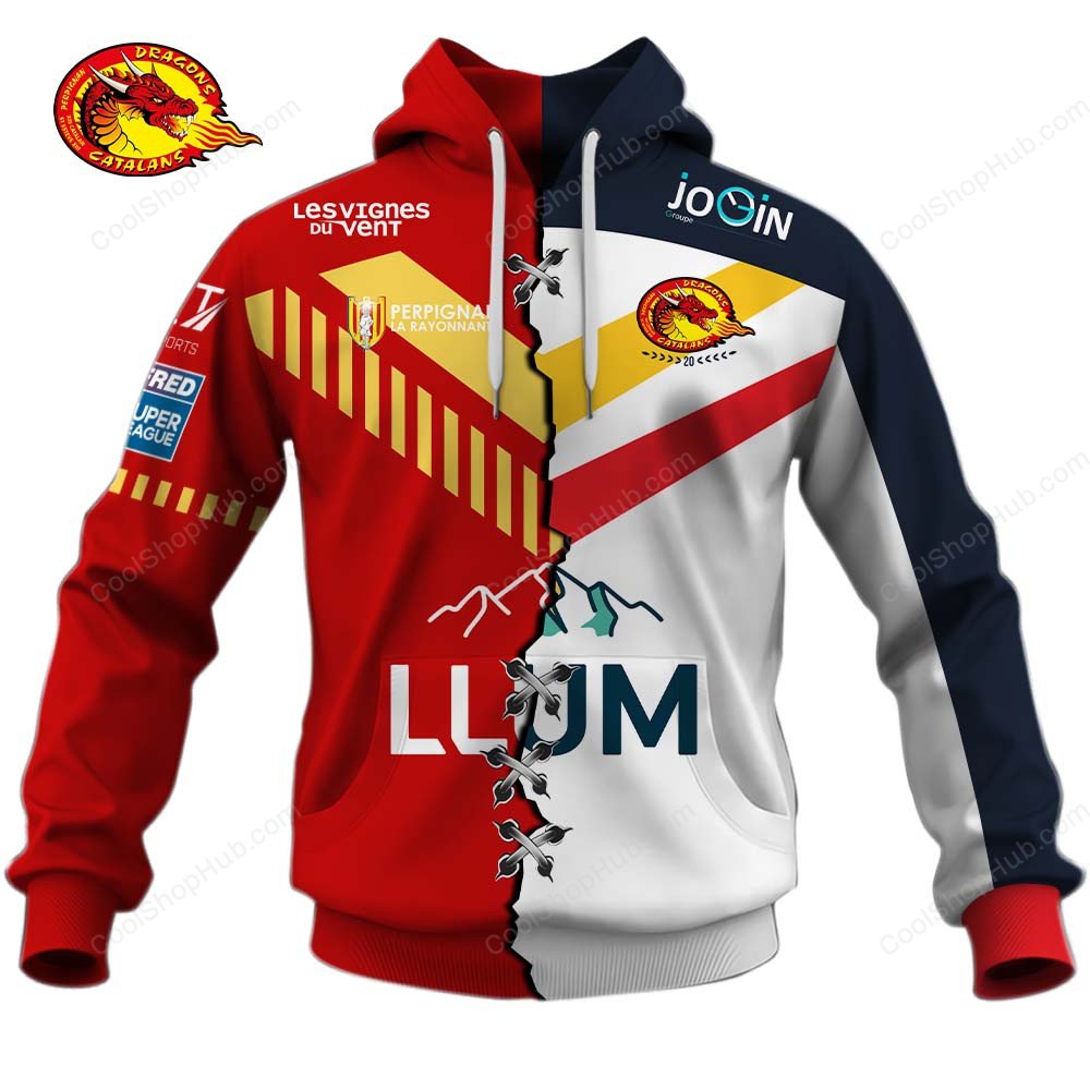 Catalans Dragons Super League 2026 Home Mix Away Jersey Style Shirts