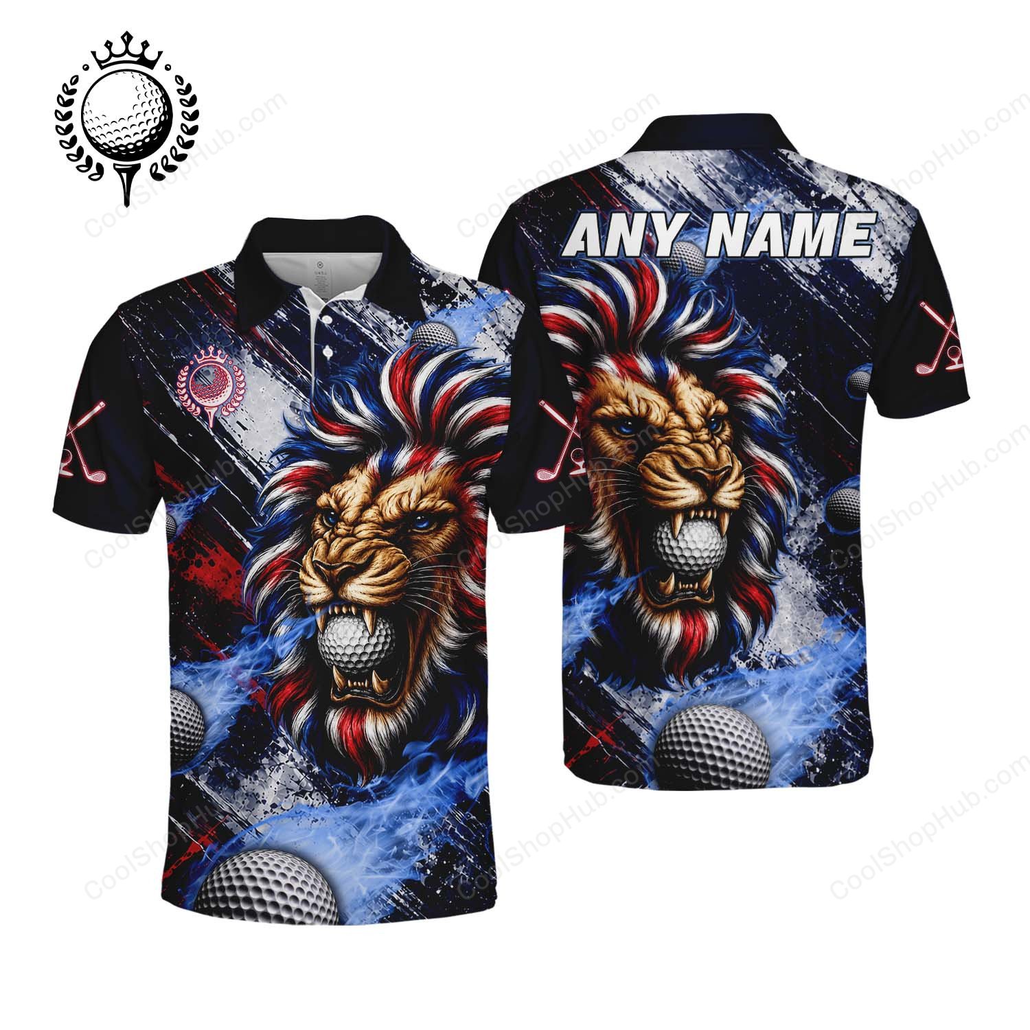 King of the Fairway Golf POLO Shirts