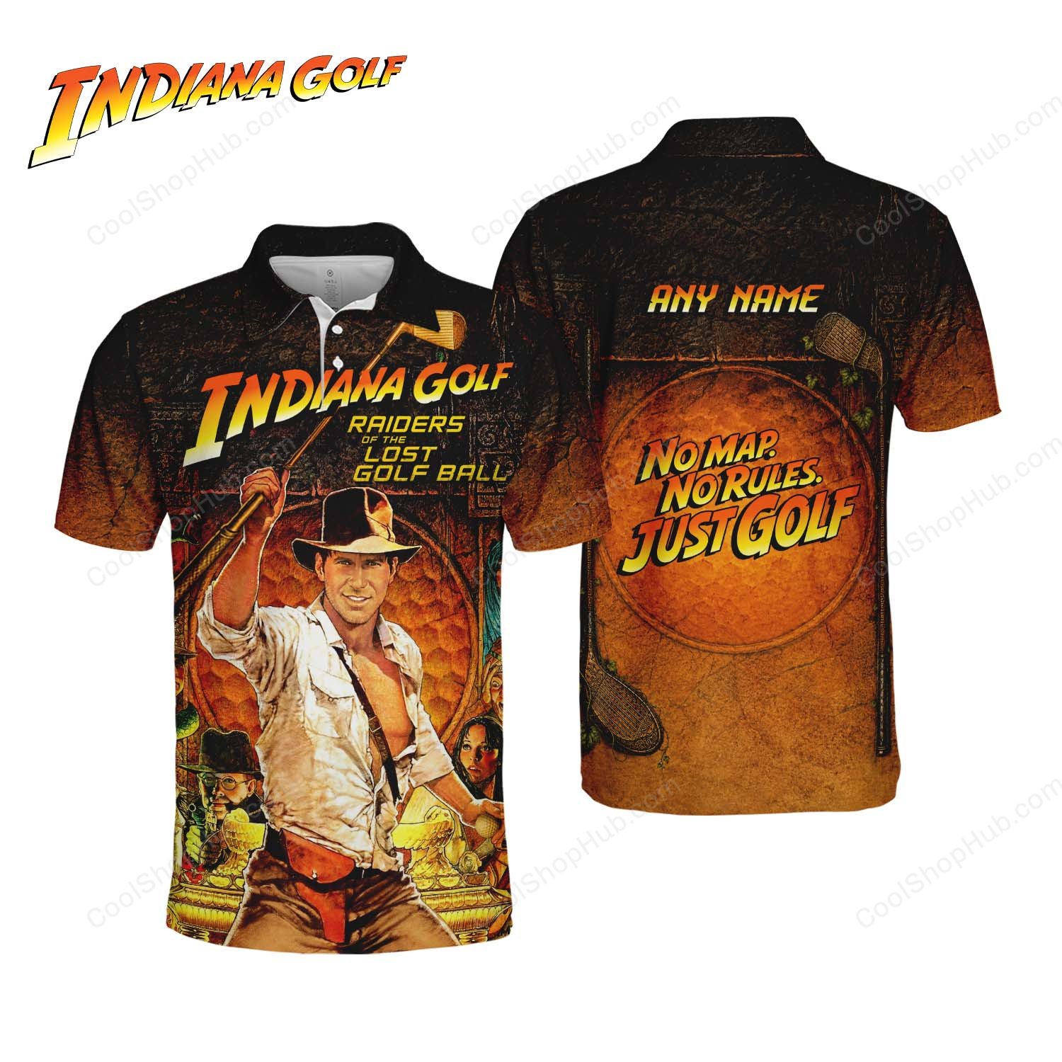 Raiders of the Lost Golf Ball POLO shirt