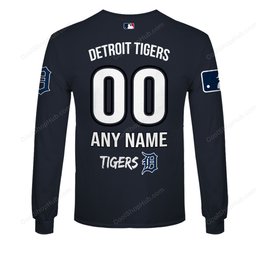 Detroit Tigers MLB Retro Logo Design Shirt
