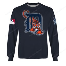 Detroit Tigers MLB Retro Logo Design Shirt