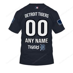 Detroit Tigers MLB Retro Logo Design Shirt
