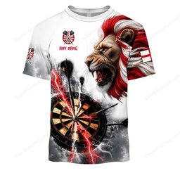 England Mascot Darts White Design Shirts
