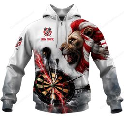 England Mascot Darts White Design Shirts