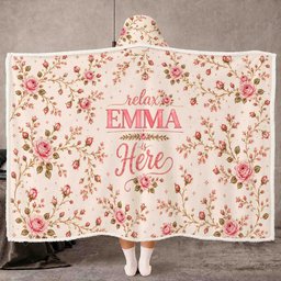 EMMA Relax is Here Hooded Blanket TO1008SHB