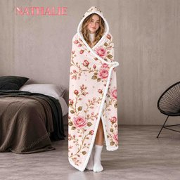 NATHALIE Relax is Here Hooded Blanket TO1008SHB