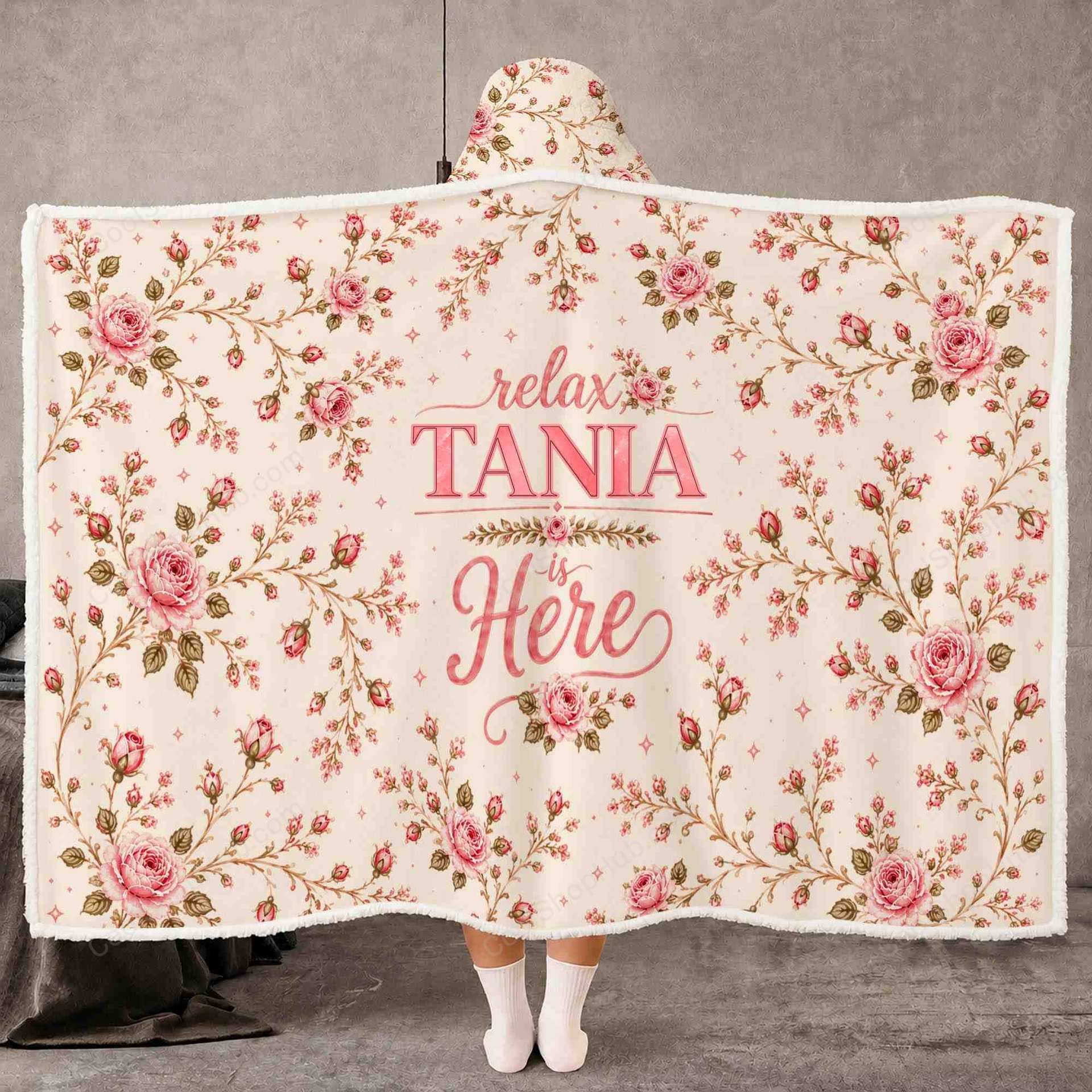 TANIA Relax is Here Hooded Blanket TO1008SHB