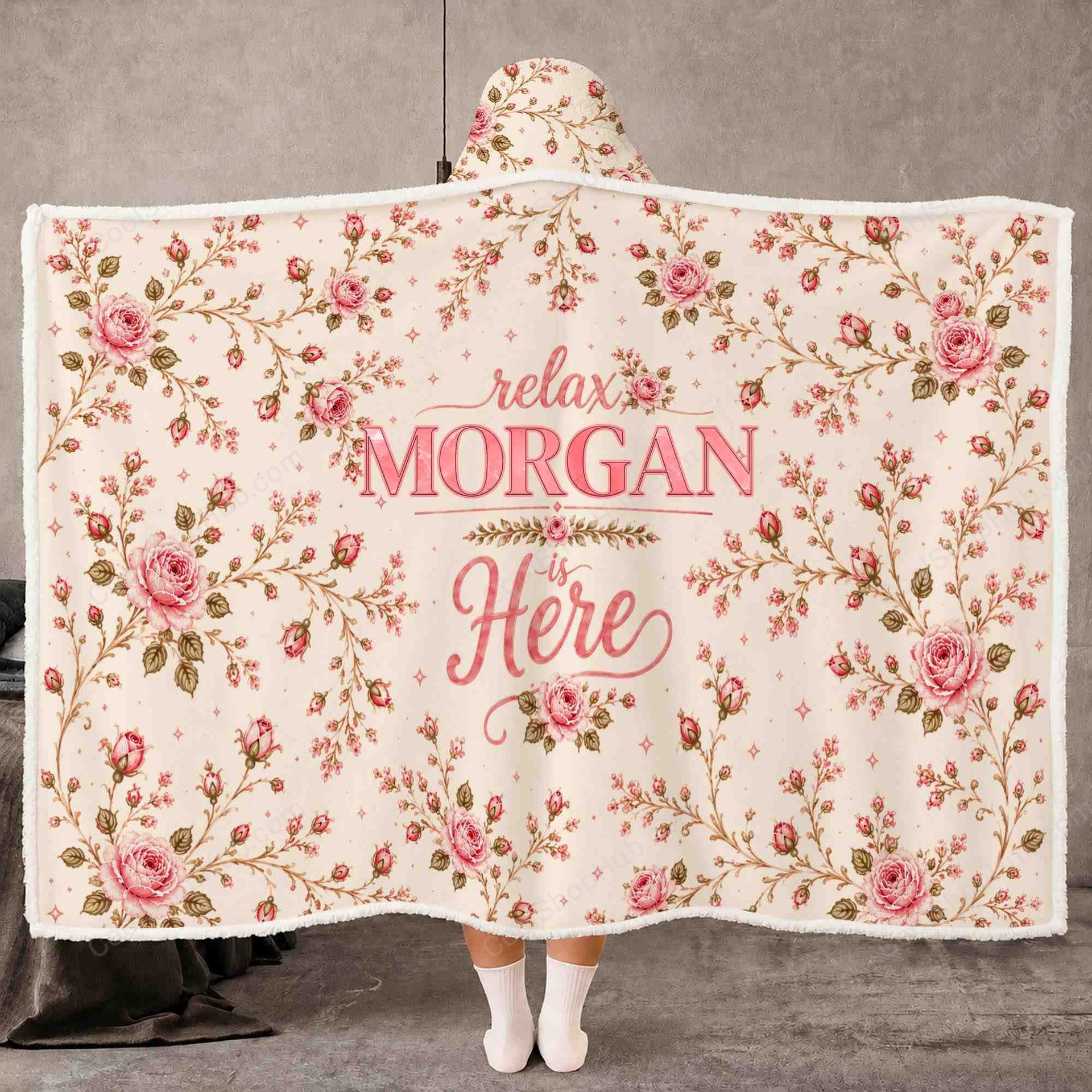MORGAN Relax is Here Hooded Blanket TO1008SHB