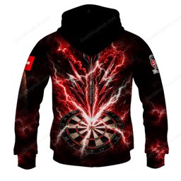 Switzerland Mascot Darts Black Design Shirts