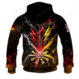 Germany Mascot Darts Black Design Shirts