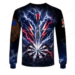 New Zealand Mascot Darts Black Design Shirts