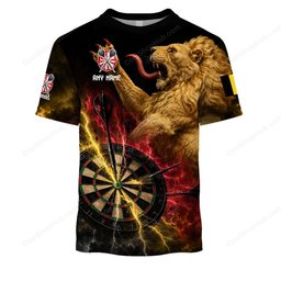 Belgium Mascot Darts Black Design Shirts
