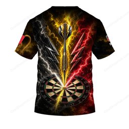 Belgium Mascot Darts Black Design Shirts