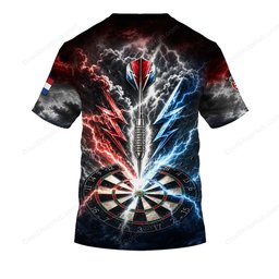 Netherlands Mascot Darts Black Design Shirts