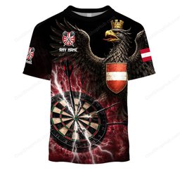 Austria Mascot Darts Black Design Shirts