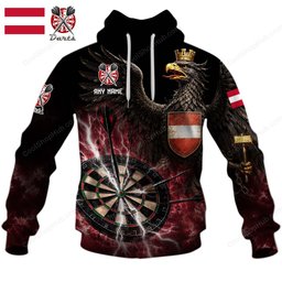 Austria Mascot Darts Black Design Shirts