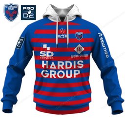 FC Grenoble Rugby Pro D2 2627 Home Jersey Style Shirts