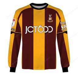 Bradford City A.F.C EFL League One 2627 Home Jersey Style Shirts