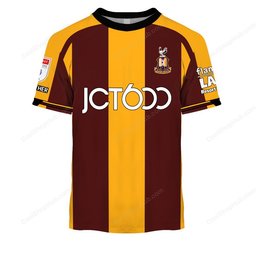 Bradford City A.F.C EFL League One 2627 Home Jersey Style Shirts