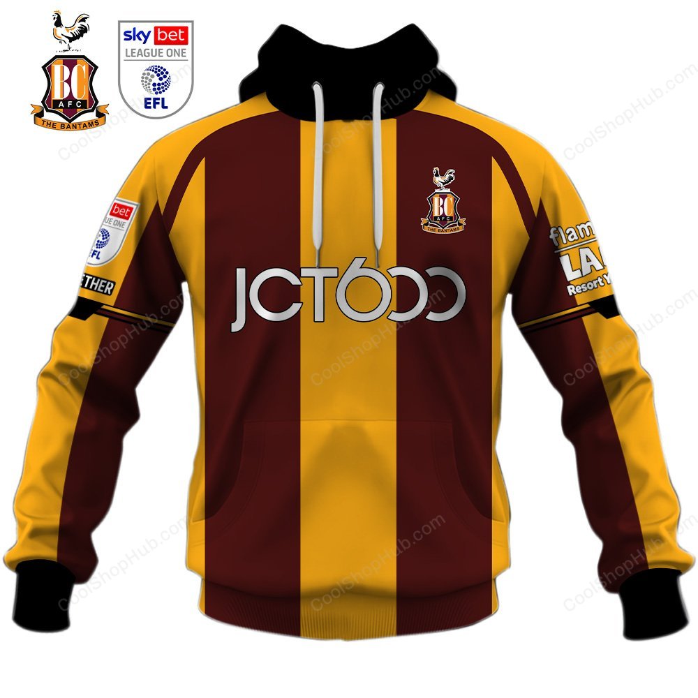 Bradford City A.F.C EFL League One 2627 Home Jersey Style Shirts