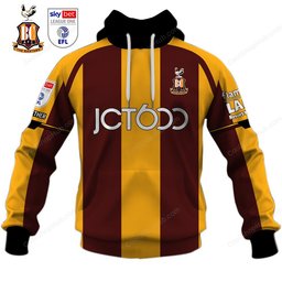 Bradford City A.F.C EFL League One 2627 Home Jersey Style Shirts