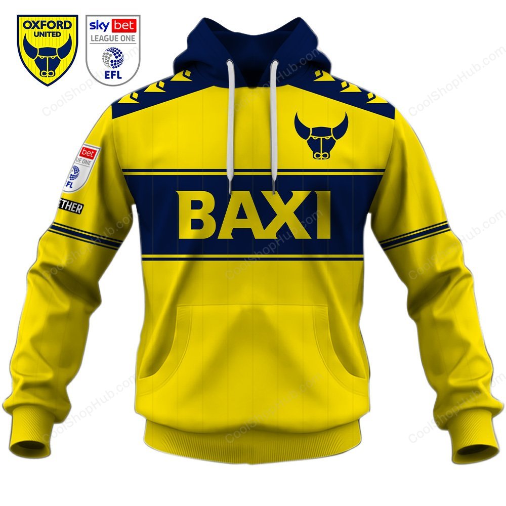 Oxford United F.C EFL League One 2627 Home Jersey Style Shirts