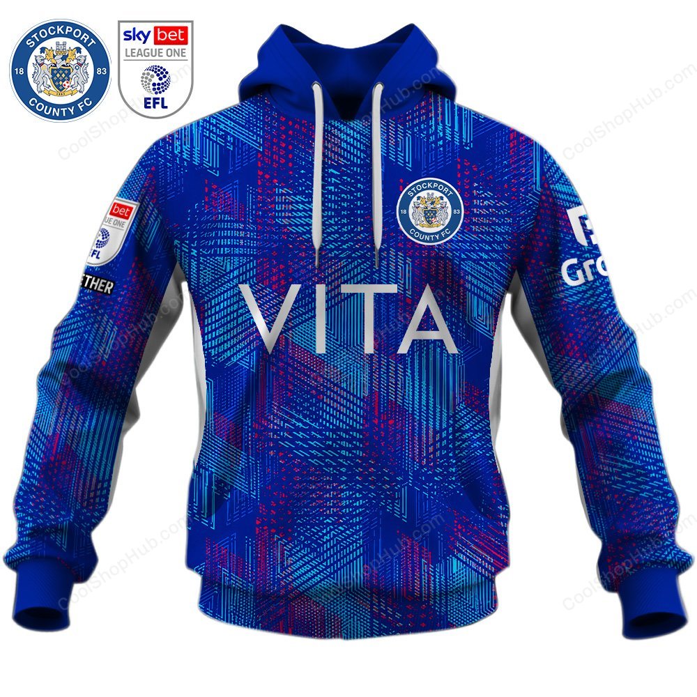 Stockport County F.C EFL League One 2627 Home Jersey Style Shirts