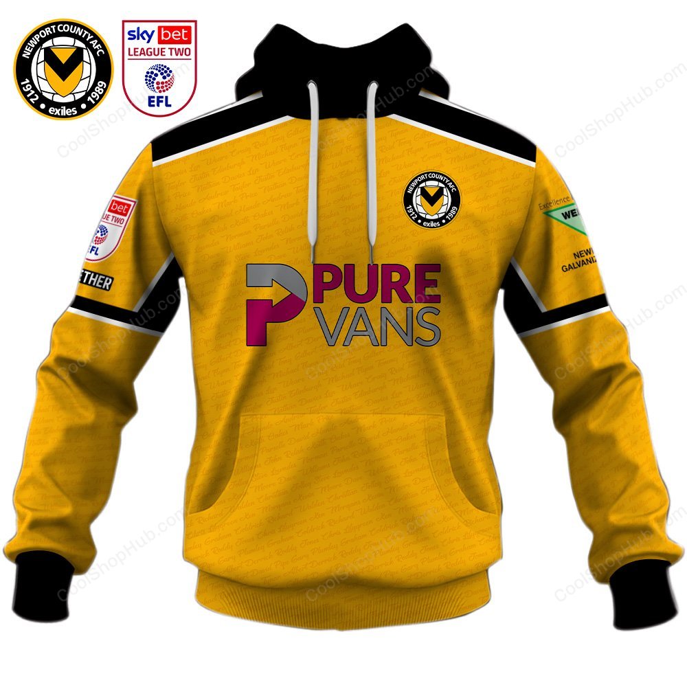 Newport County A.F.C EFL League Two 2627 Home Jersey Style Shirts