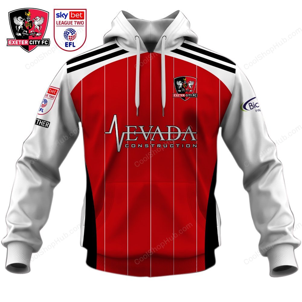 Exeter City F.C EFL League Two 2627 Home Jersey Style Shirts