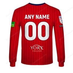 York City F.C EFL League Two 2627 Home Jersey Style Shirts