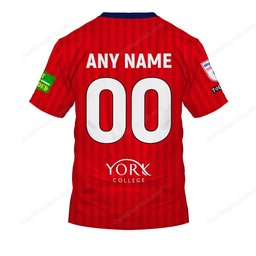 York City F.C EFL League Two 2627 Home Jersey Style Shirts
