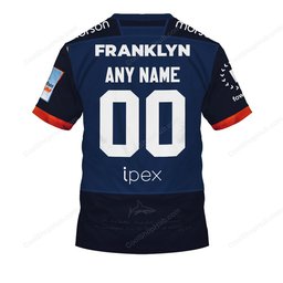 Sale Sharks PREM Rugby 2627 Home Jersey Style Shirts