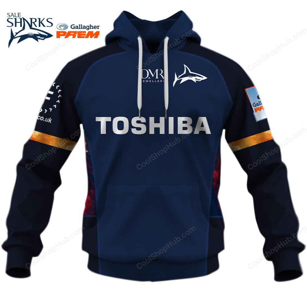 Sale Sharks PREM Rugby 2627 Home Jersey Style Shirts