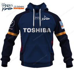 Sale Sharks PREM Rugby 2627 Home Jersey Style Shirts