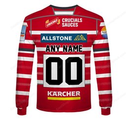 Gloucester Rugby PREM Rugby 2627 Home Jersey Style Shirts