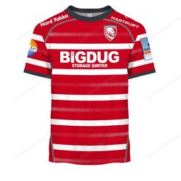 Gloucester Rugby PREM Rugby 2627 Home Jersey Style Shirts