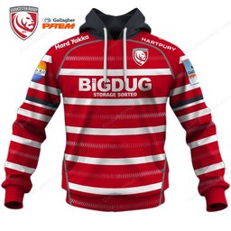 Gloucester Rugby PREM Rugby 2627 Home Jersey Style Shirts