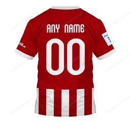Olympiacos F.Ces Super League Greece 2627 Home Jersey Style Shirts