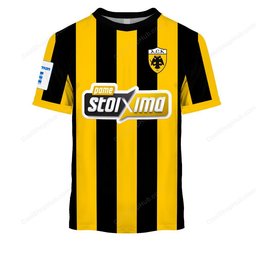 AEK Athens F.C Super League Greece 2627 Home Jersey Style Shirts