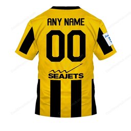 AEK Athens F.C Super League Greece 2627 Home Jersey Style Shirts