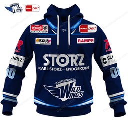 Schwenninger Wild Wings DEL 2627 Home Jersey Style Shirts