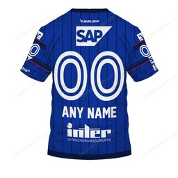 Adler Mannheim DEL 2627 Home Jersey Style Shirts