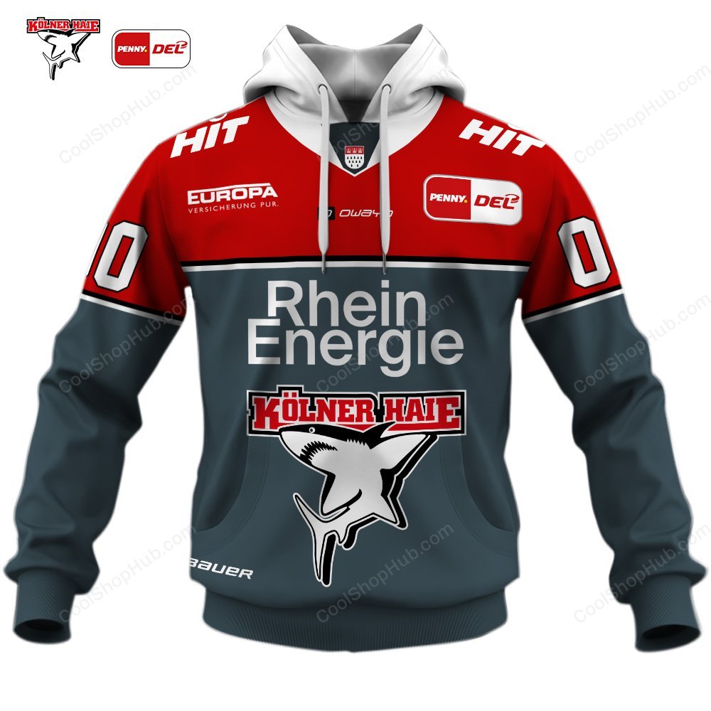 Kölner Haie DEL 2627 Home Jersey Style Shirts
