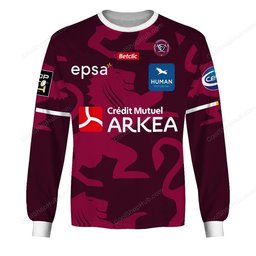 Union Bordeaux Bègles Top 14 2627 Home Jersey Style Shirts