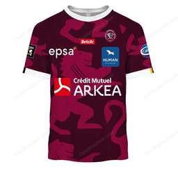 Union Bordeaux Bègles Top 14 2627 Home Jersey Style Shirts