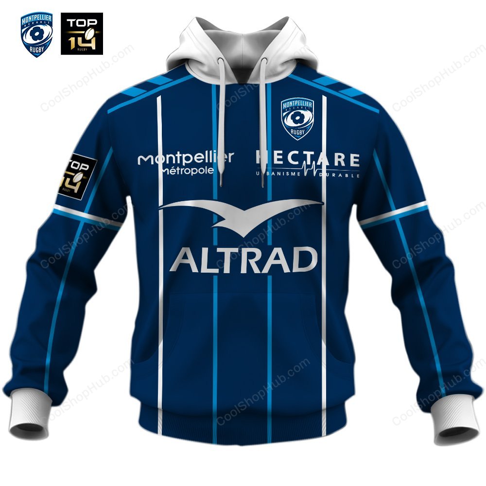 Montpellier HR Top 14 2627 Home Jersey Style Shirts