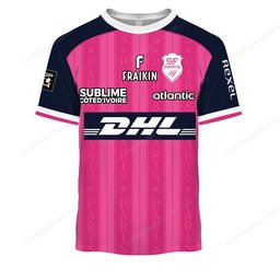 Stade Français Top 14 2627 Home Jersey Style Shirts