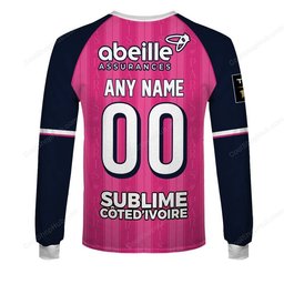 Stade Français Top 14 2627 Home Jersey Style Shirts